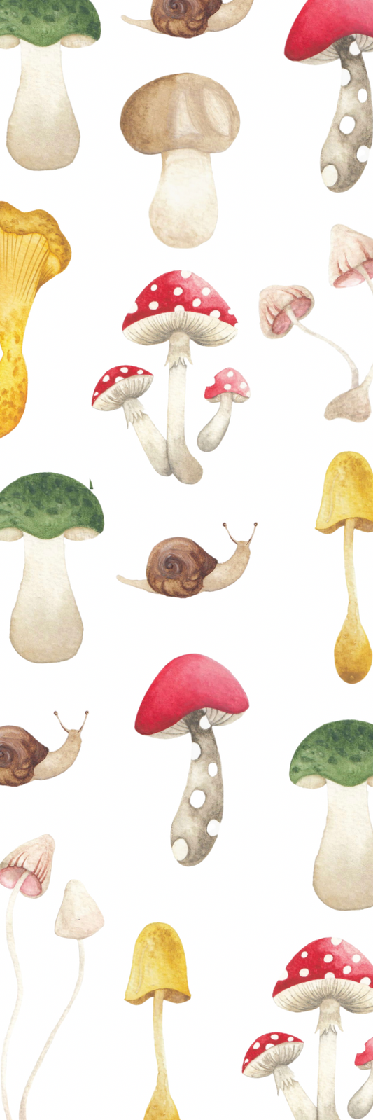 Mushroom bookmark