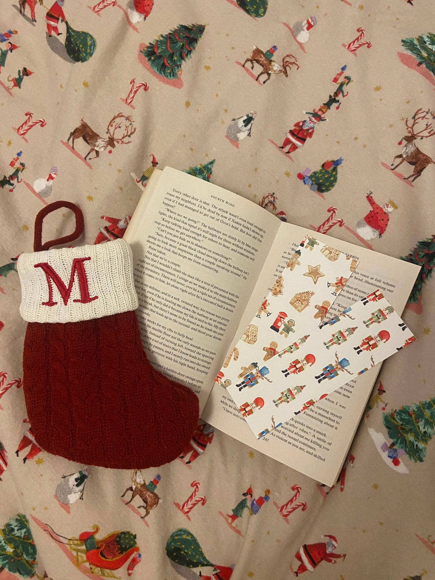 Festive bookmarks