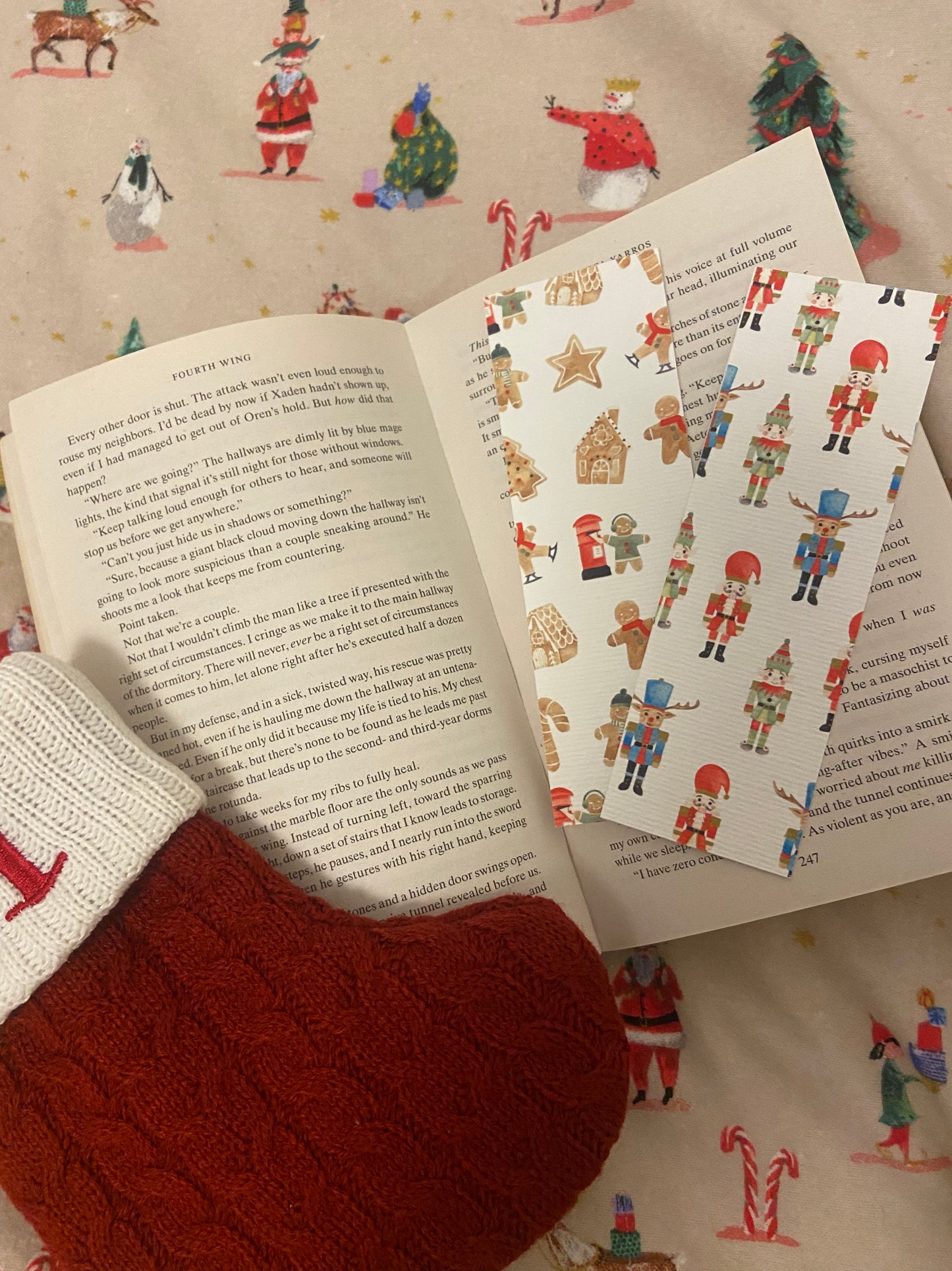 Festive bookmarks