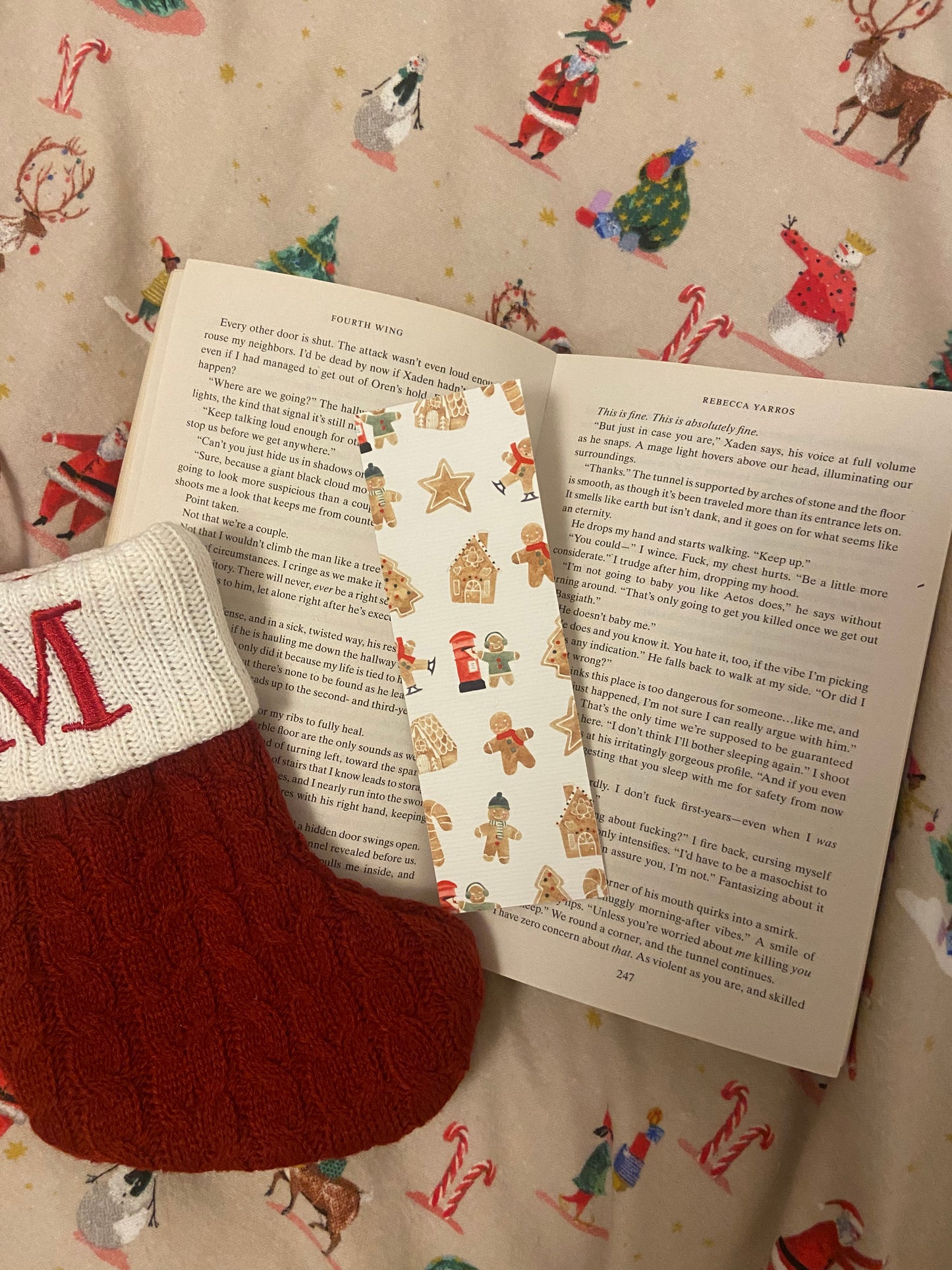 Festive bookmarks