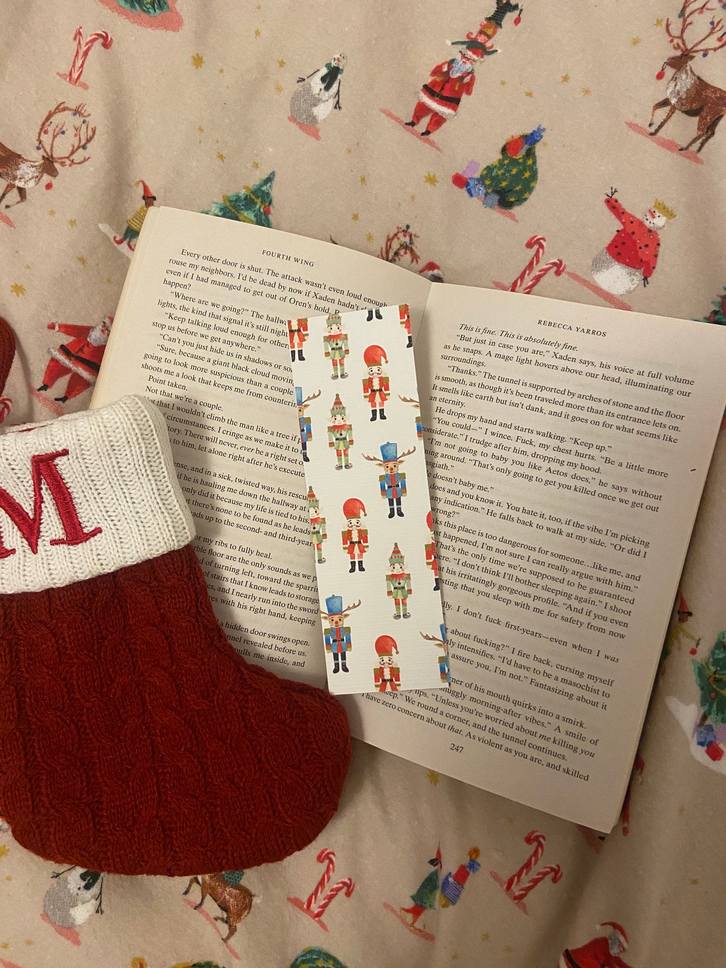 Festive bookmarks